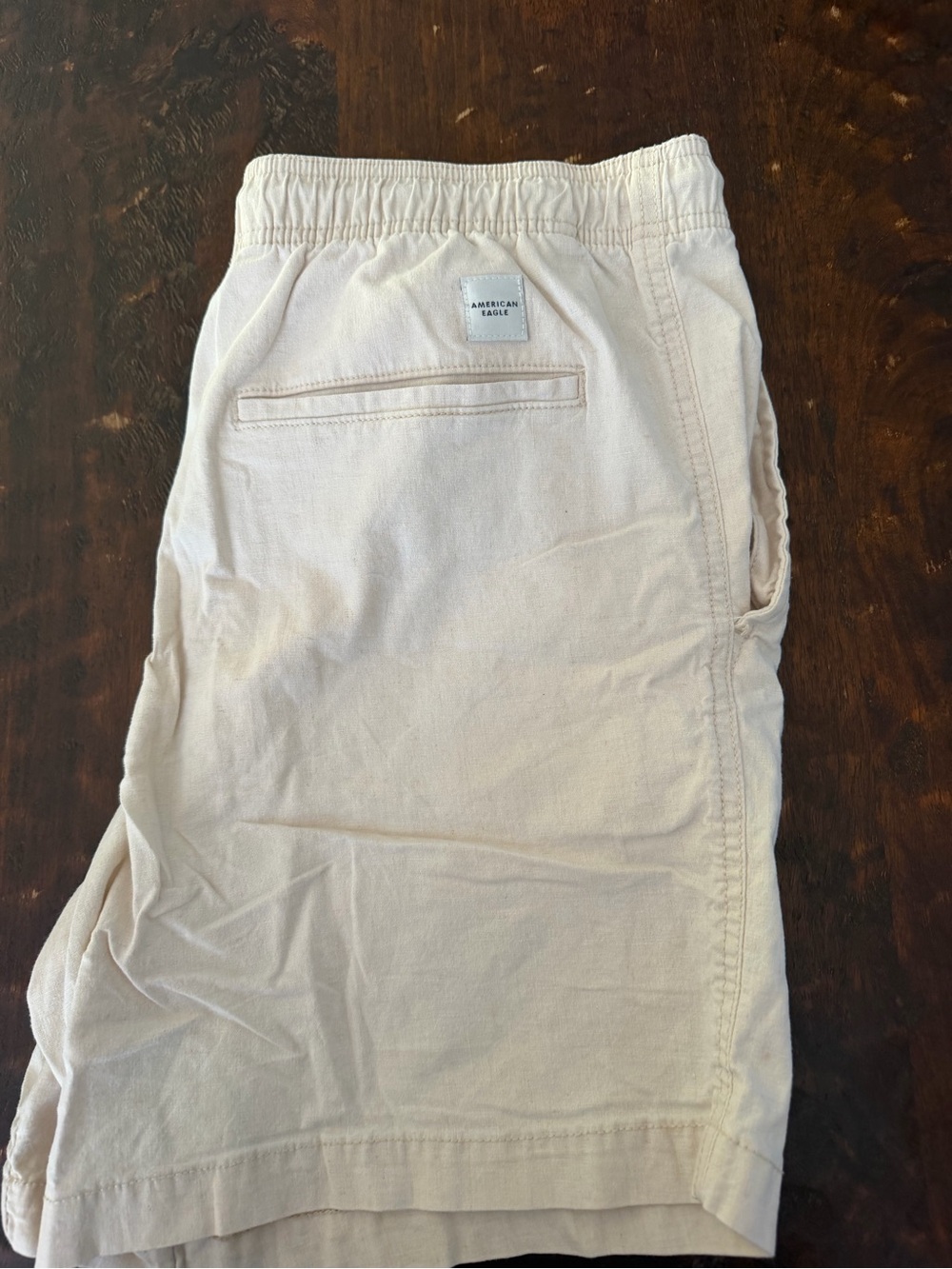 American Eagle Linen Waist Flex Shorts
